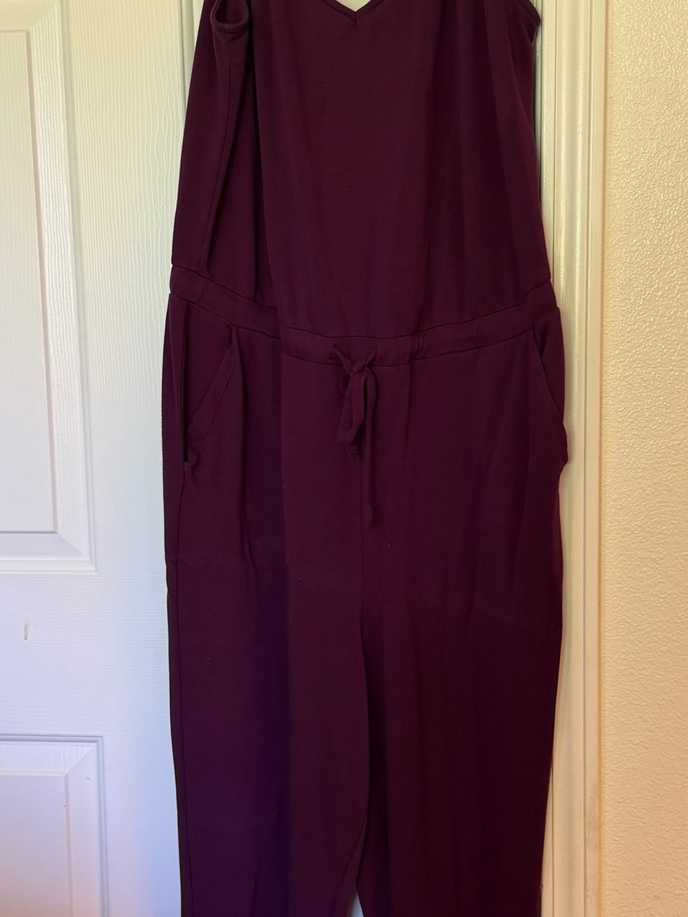 torrid Deep Plum V-Neck Jumpsuit